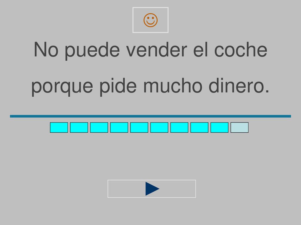 No puede vender el coche porque pide mucho dinero.