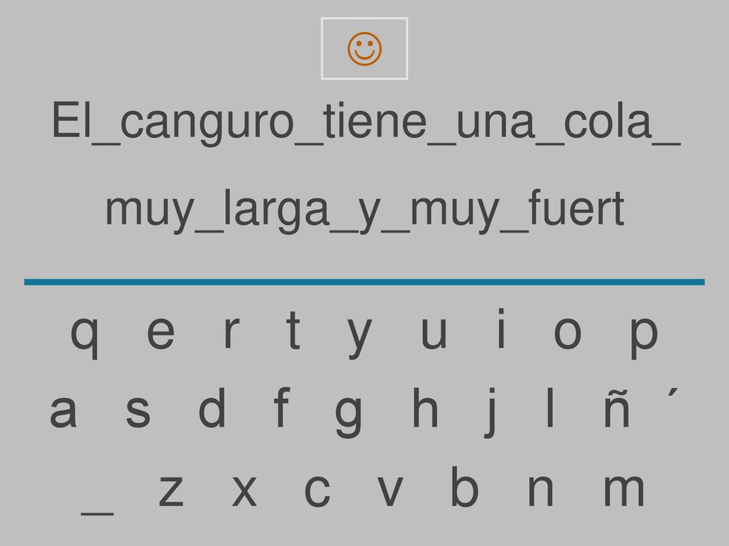 q e r t y u i o p a s d f g h j l ñ ´ _ z x c v b n m