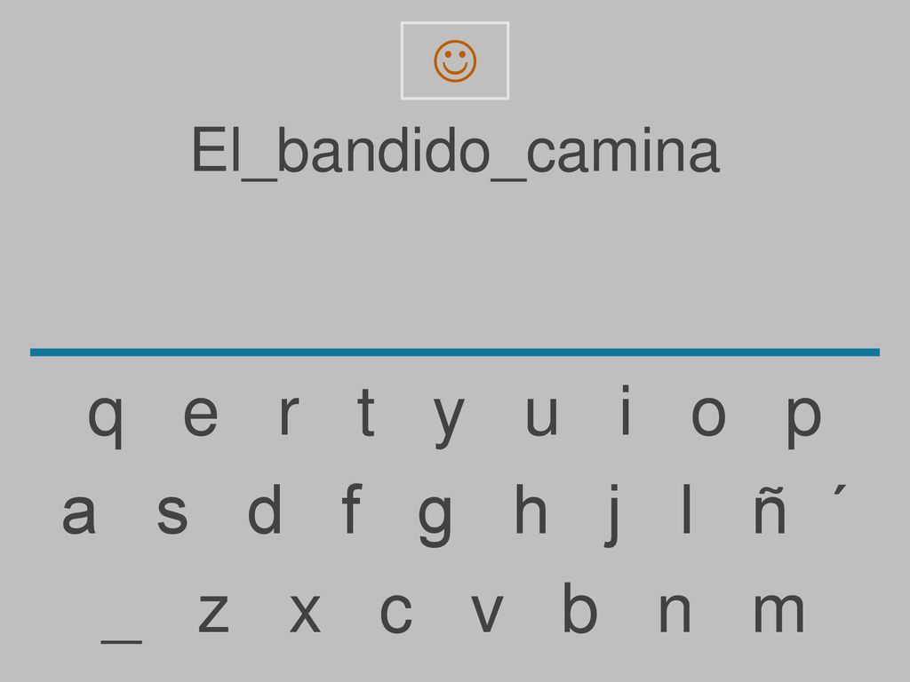 q e r t y u i o p a s d f g h j l ñ ´ _ z x c v b n m