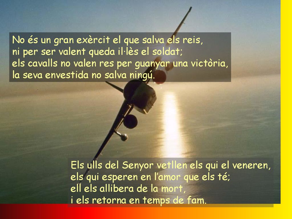 No és un gran exèrcit el que salva els reis,