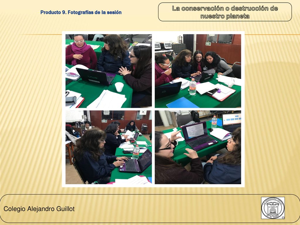 Producto 9. Fotografías de la sesión