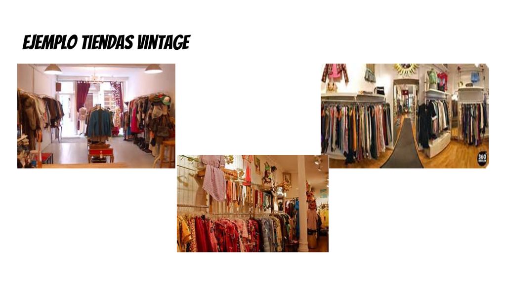 Ejemplo tiendas Vintage