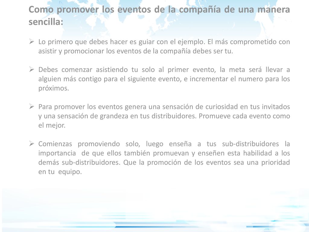 Como promover los eventos de la compañía de una manera sencilla: