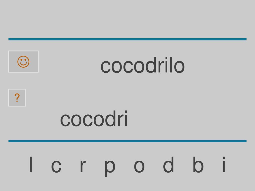  cocodrilo cocodri l c r p o d b i