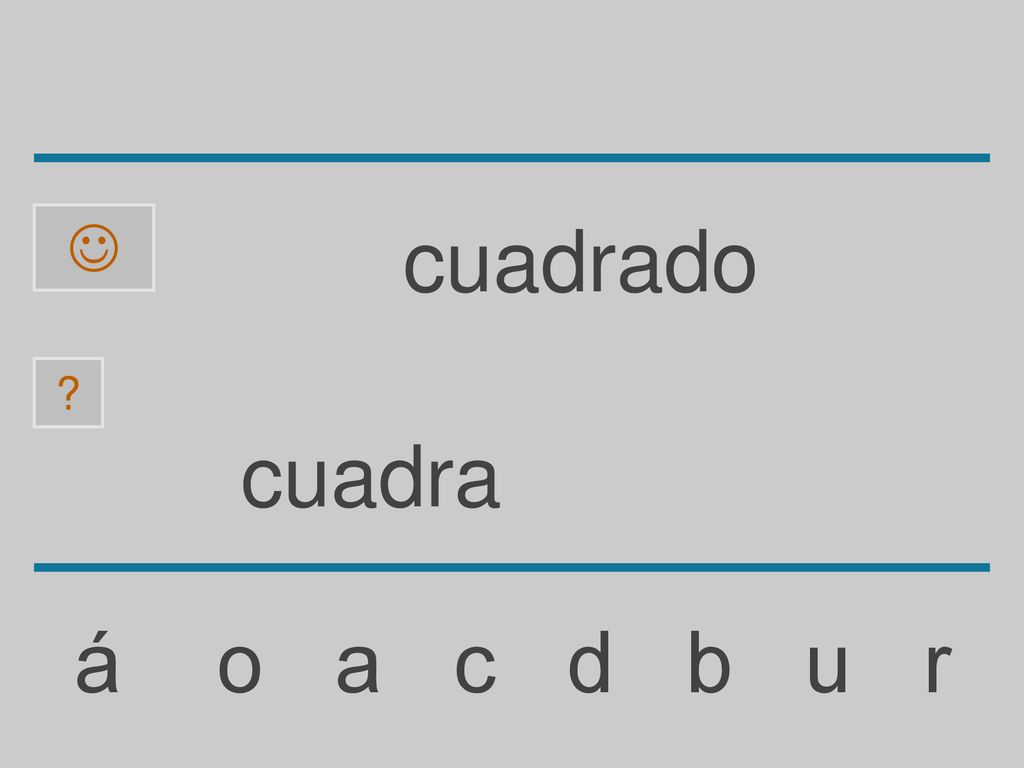  cuadrado cuadra á o a c d b u r