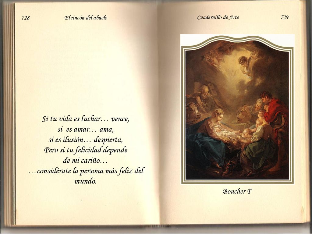 Si tu vida es luchar… vence, si es amar… ama,