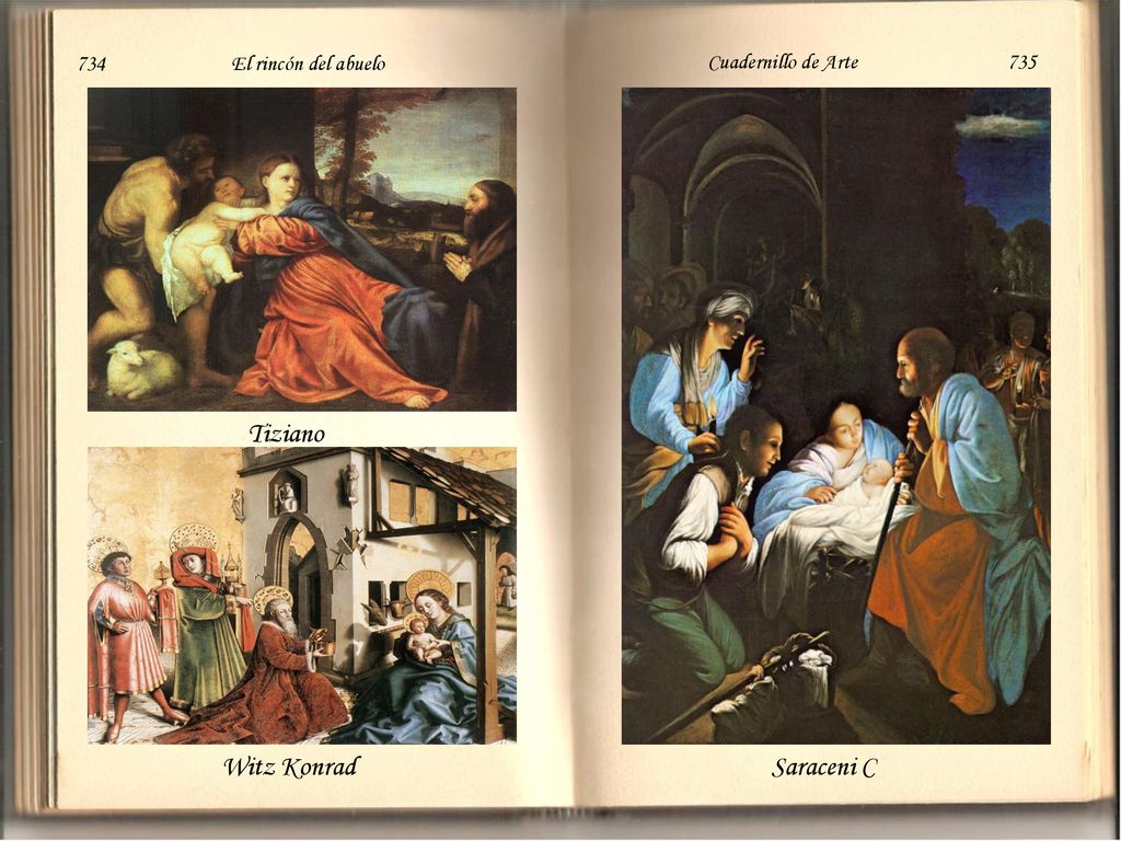 Tiziano Witz Konrad Saraceni C 734 El rincón del abuelo