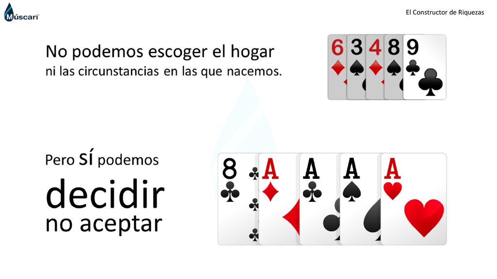 No podemos escoger el hogar ni las circunstancias en las que nacemos