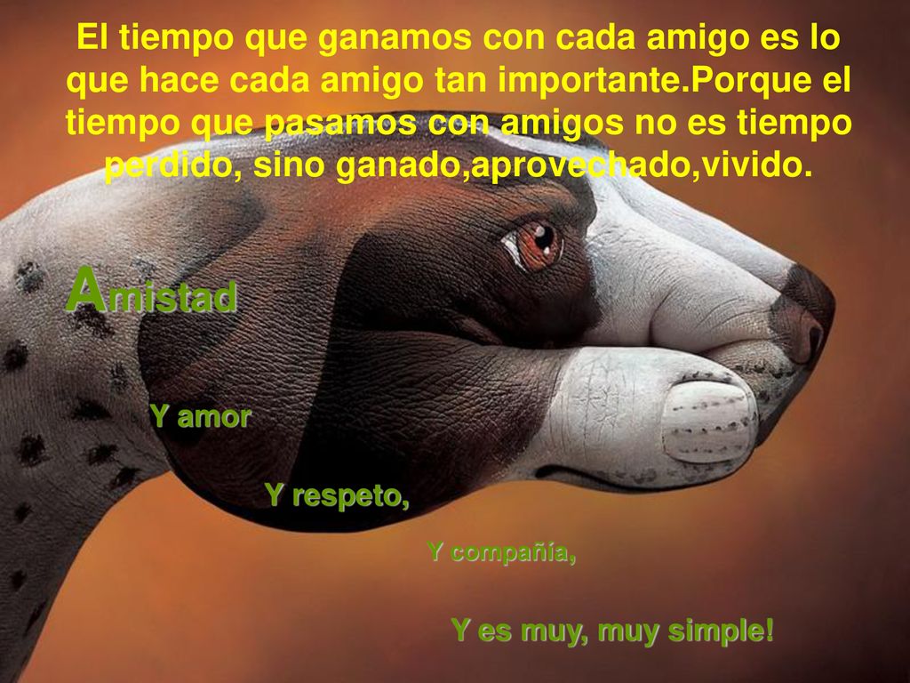 El tiempo que ganamos con cada amigo es lo que hace cada amigo tan importante.Porque el tiempo que pasamos con amigos no es tiempo perdido, sino ganado,aprovechado,vivido.