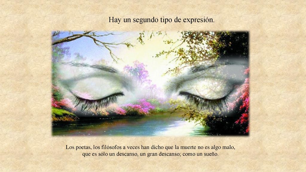 Hay un segundo tipo de expresión.