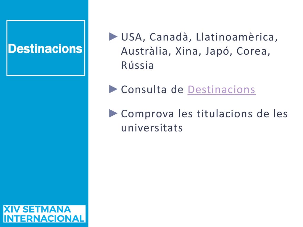 USA, Canadà, Llatinoamèrica, Austràlia, Xina, Japó, Corea, Rússia