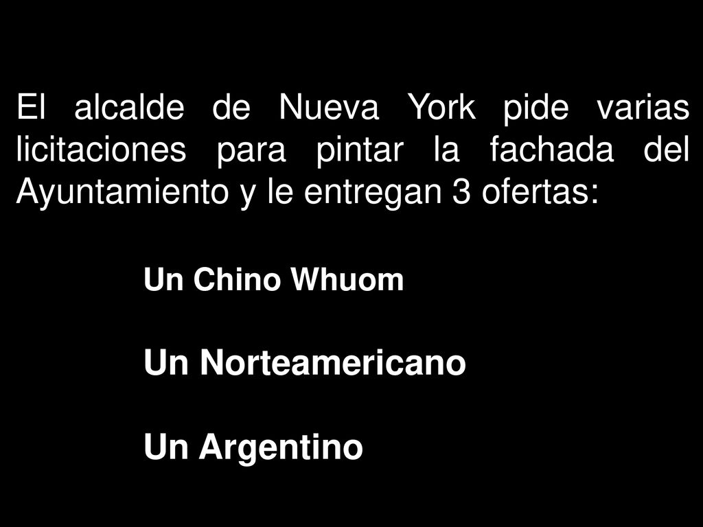 El alcalde de Nueva York pide varias licitaciones para pintar la fachada del Ayuntamiento y le entregan 3 ofertas: