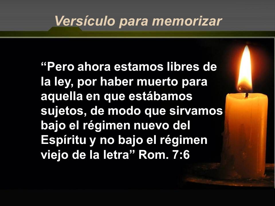Versículo para memorizar