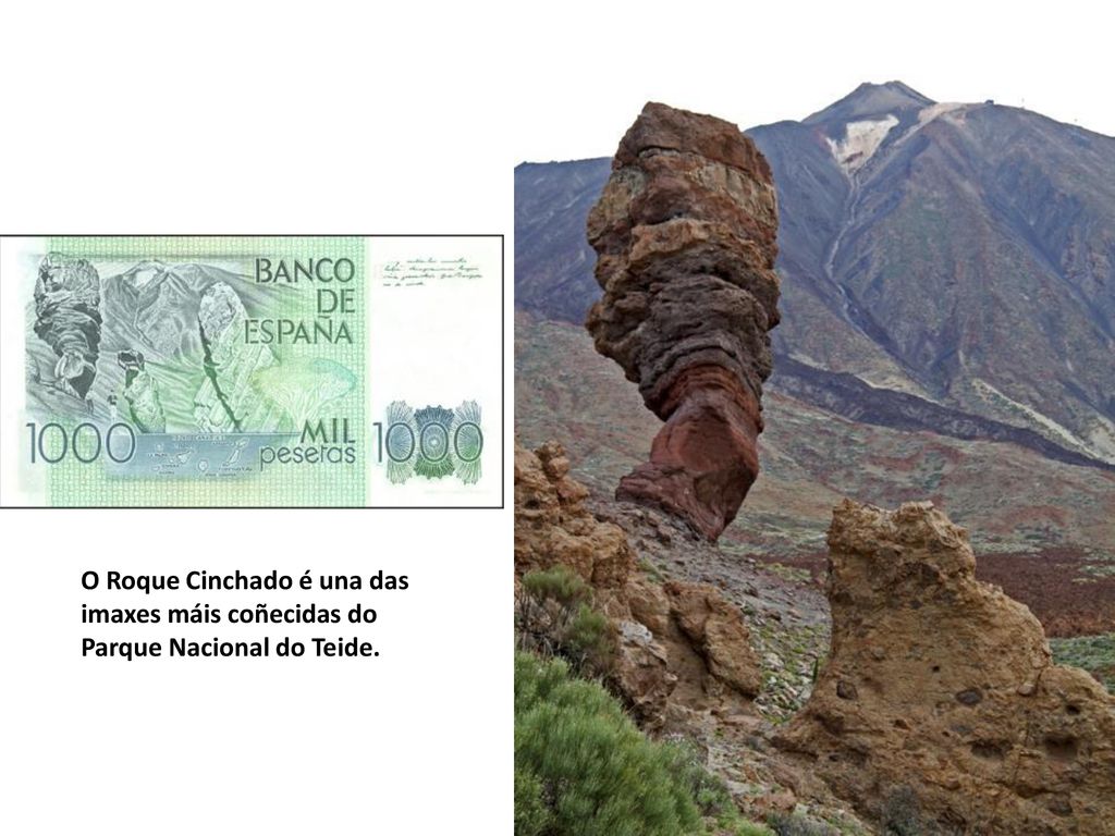 O Roque Cinchado é una das imaxes máis coñecidas do Parque Nacional do Teide.