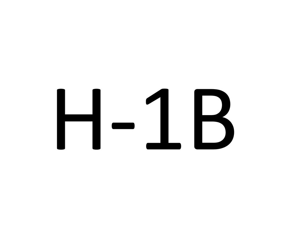 H-1B Categoria H-1B. Permite a empleadores EEUU trae extranjeros a los EEUU para trabajar especializados en una de las tres siguientes categorías.