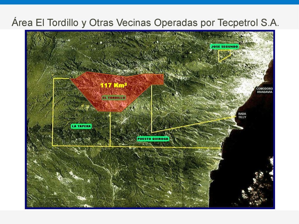 Área El Tordillo y Otras Vecinas Operadas por Tecpetrol S.A.