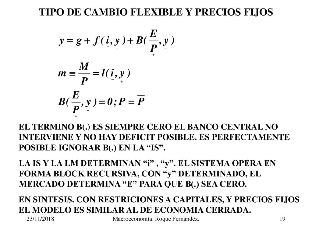 TIPO DE CAMBIO FLEXIBLE Y PRECIOS FIJOS