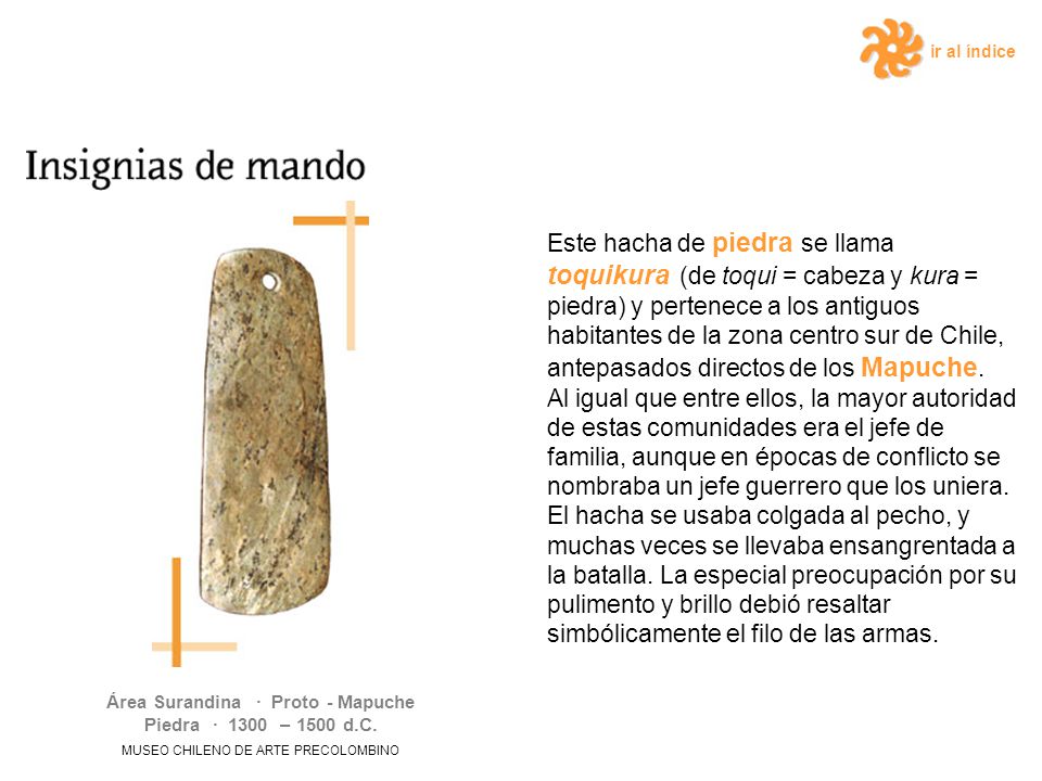 Área Surandina · Proto - Mapuche Piedra · 1300 – 1500 d.C.