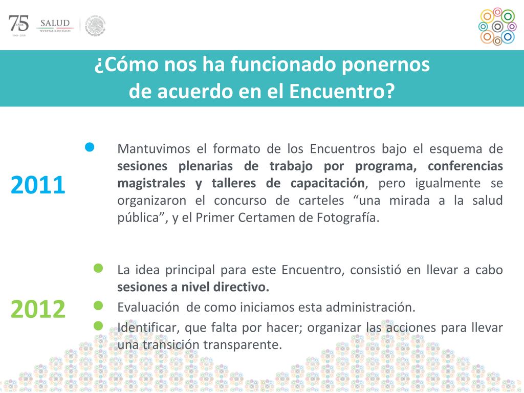 ¿Cómo nos ha funcionado ponernos de acuerdo en el Encuentro