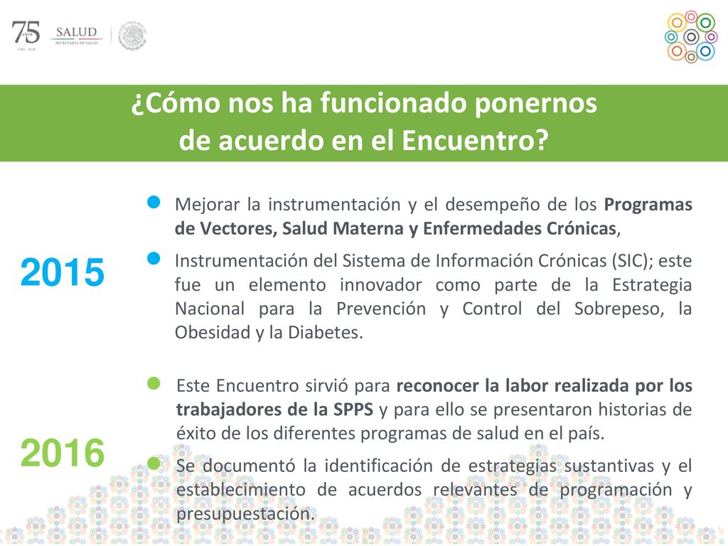 ¿Cómo nos ha funcionado ponernos de acuerdo en el Encuentro