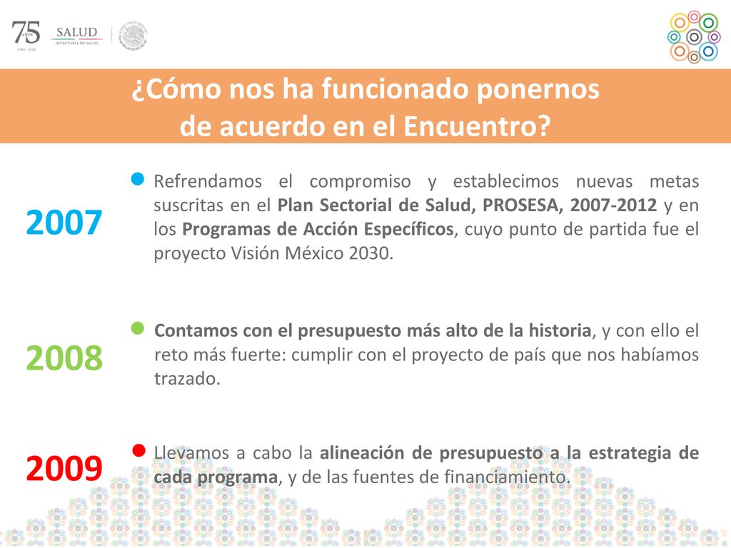 ¿Cómo nos ha funcionado ponernos de acuerdo en el Encuentro
