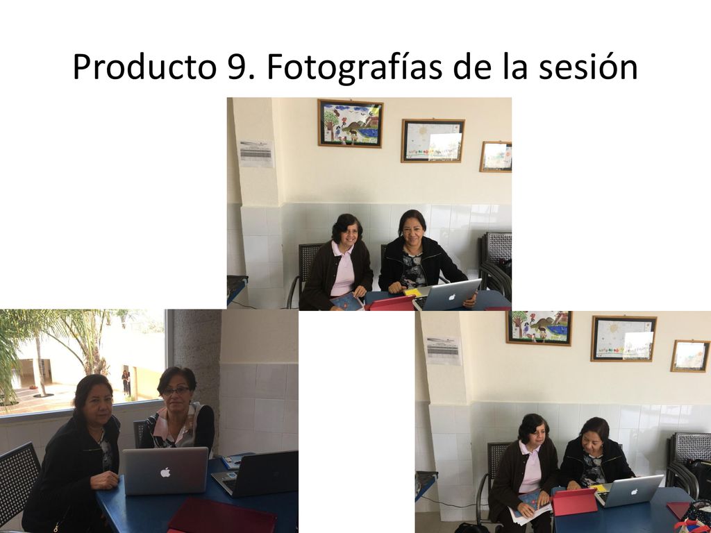 Producto 9. Fotografías de la sesión