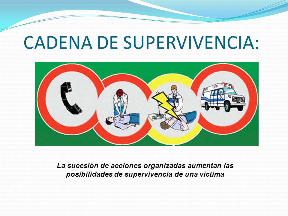 CADENA DE SUPERVIVENCIA: