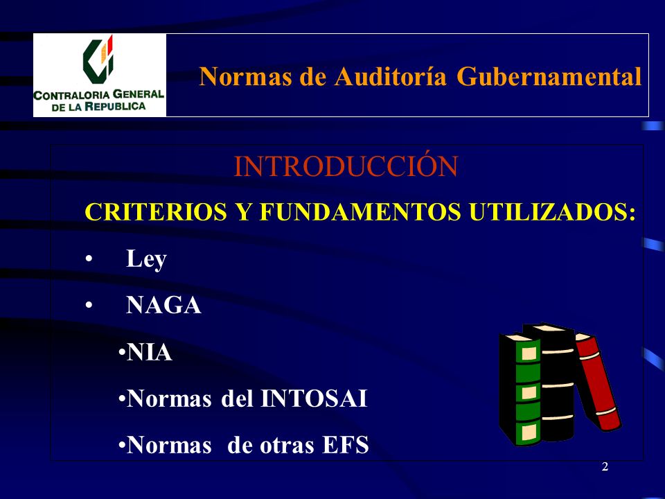 Normas de Auditoría Gubernamental