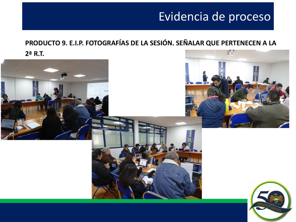 Evidencia de proceso PRODUCTO 9. E.I.P. FOTOGRAFÍAS DE LA SESIÓN.