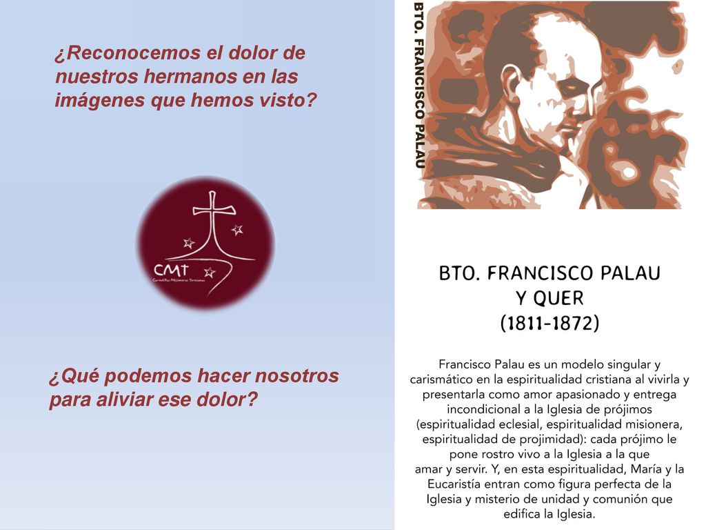 ¿Reconocemos el dolor de nuestros hermanos en las imágenes que hemos visto