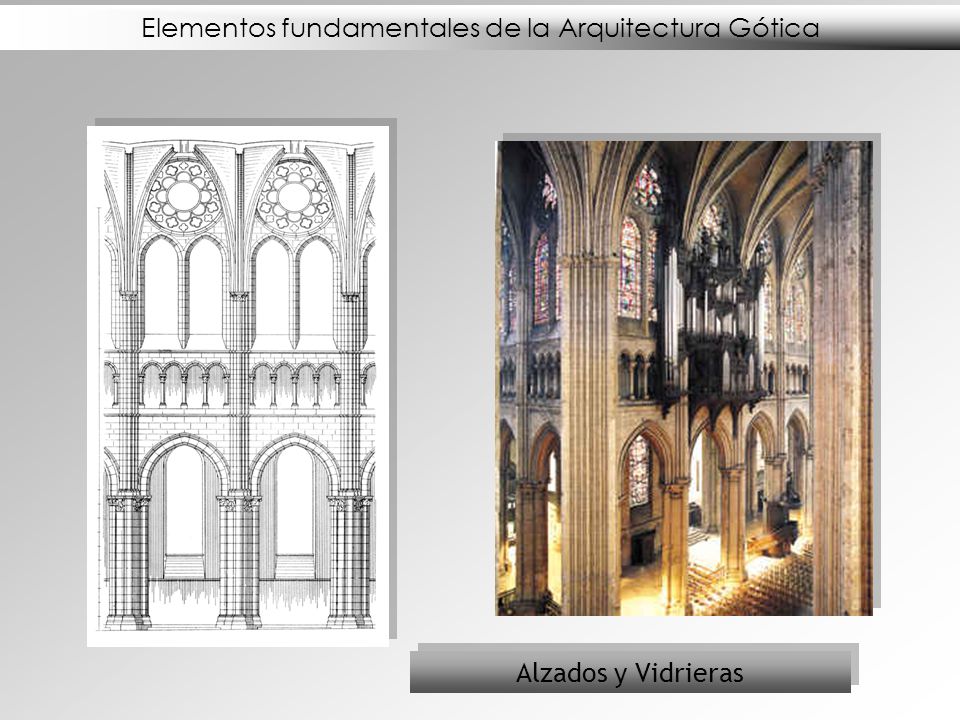 Elementos fundamentales de la Arquitectura Gótica