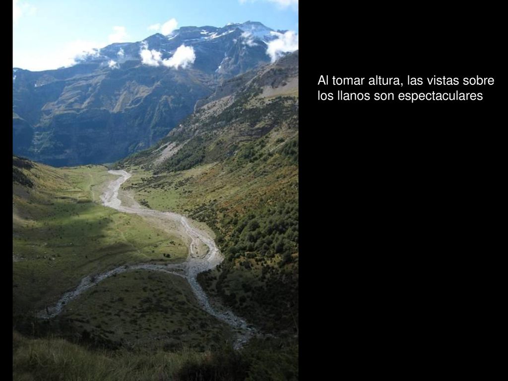 Al tomar altura, las vistas sobre los llanos son espectaculares