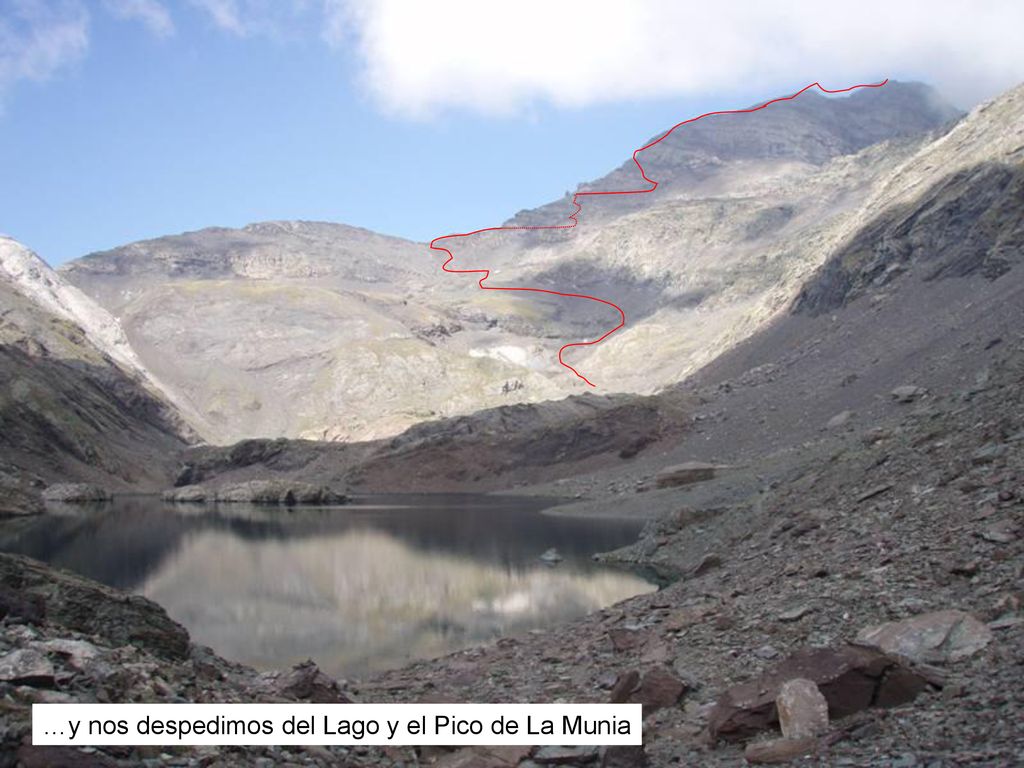 …y nos despedimos del Lago y el Pico de La Munia