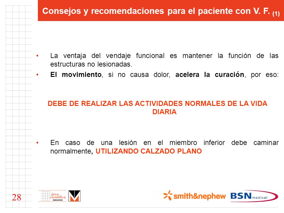 28 Consejos y recomendaciones para el paciente con V. F. (1)