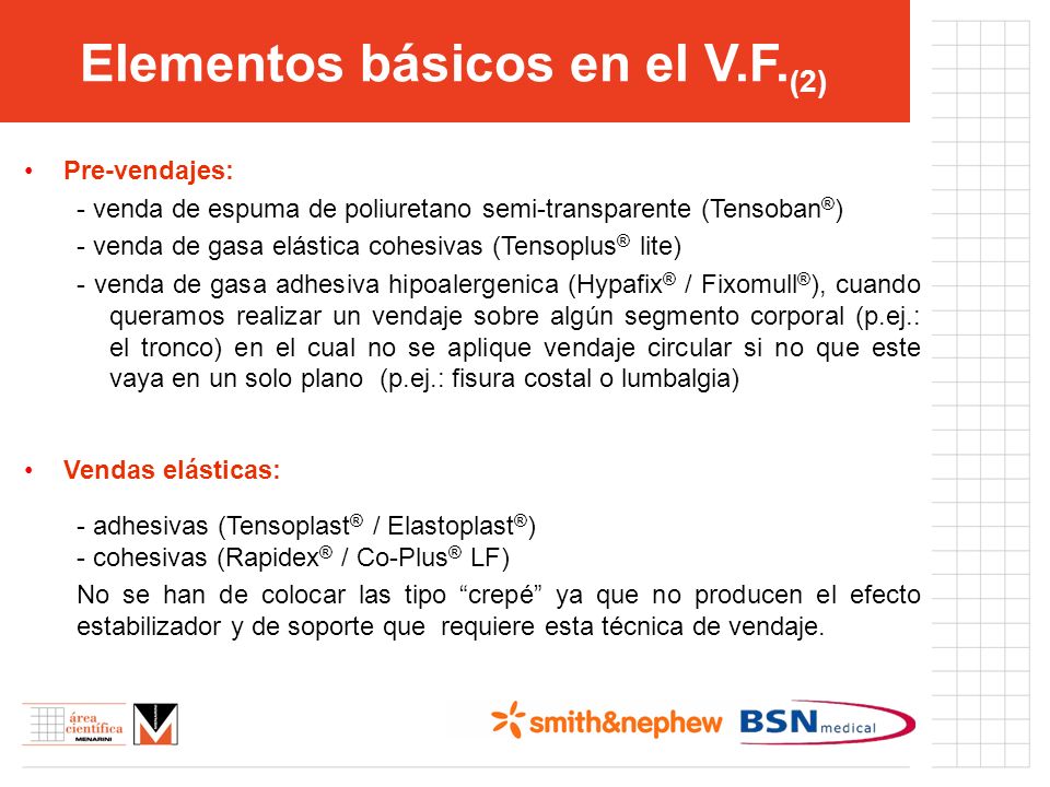 Elementos básicos en el V.F.(2)