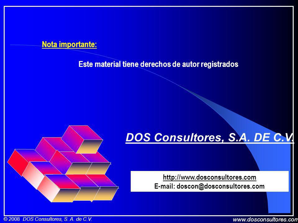 DOS Consultores, S.A. DE C.V.