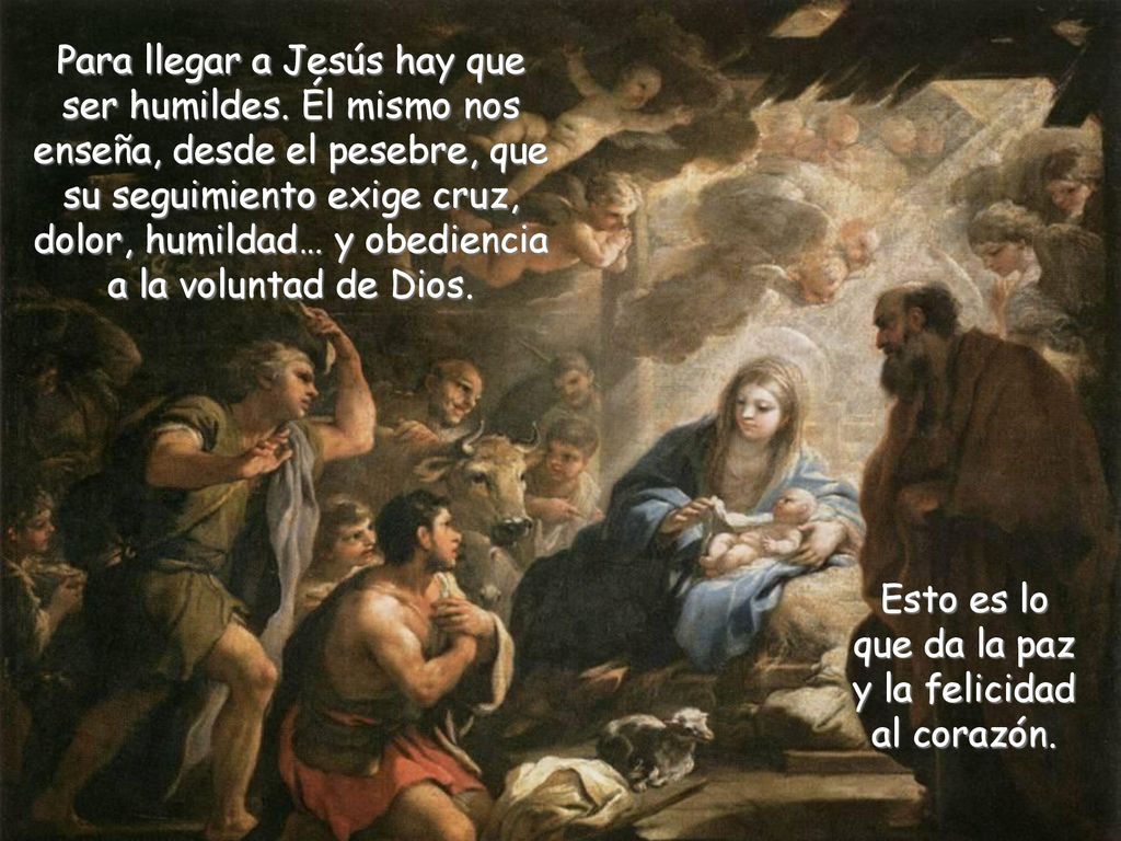 Esto es lo que da la paz y la felicidad al corazón.