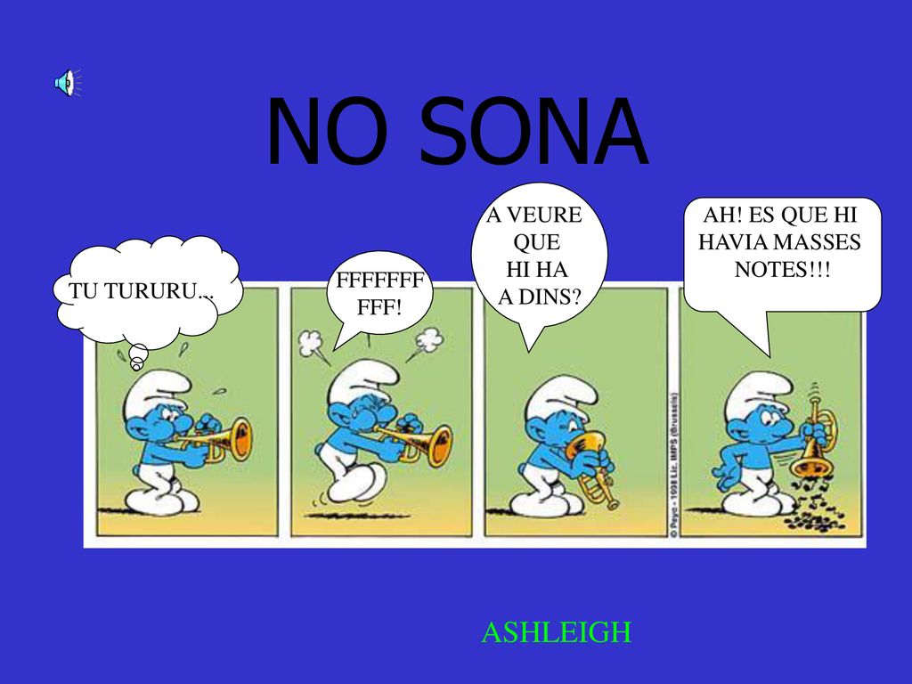 NO SONA ASHLEIGH A VEURE AH! ES QUE HI QUE HAVIA MASSES HI HA NOTES!!!