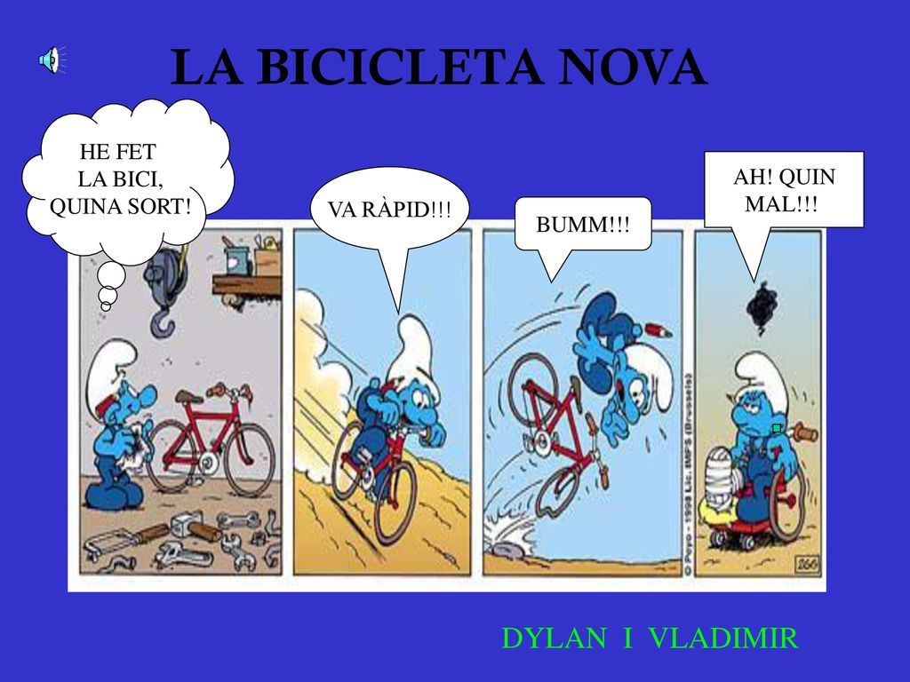 LA BICICLETA NOVA DYLAN I VLADIMIR HE FET LA BICI, QUINA SORT!