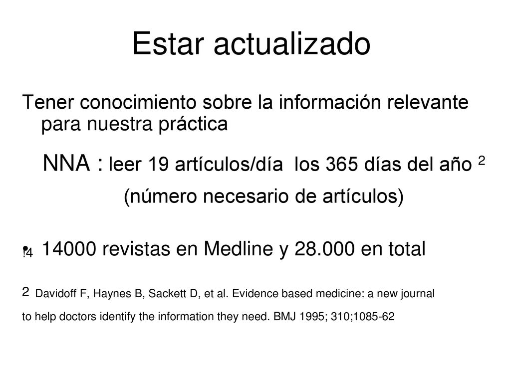 Estar actualizado NNA : leer 19 artículos/día los 365 días del año 2