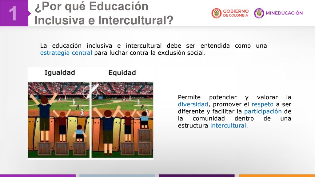 1 ¿Por qué Educación Inclusiva e Intercultural 1 2