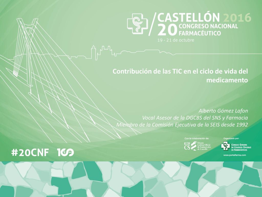 Contribución de las TIC en el ciclo de vida del medicamento