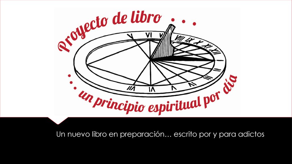 Un nuevo libro en preparación… escrito por y para adictos