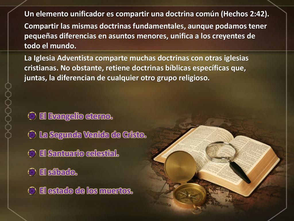 La Segunda Venida de Cristo. El Santuario celestial. El sábado.