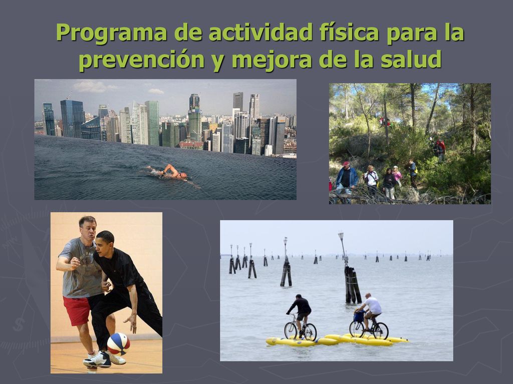 Programa de actividad física para la prevención y mejora de la salud