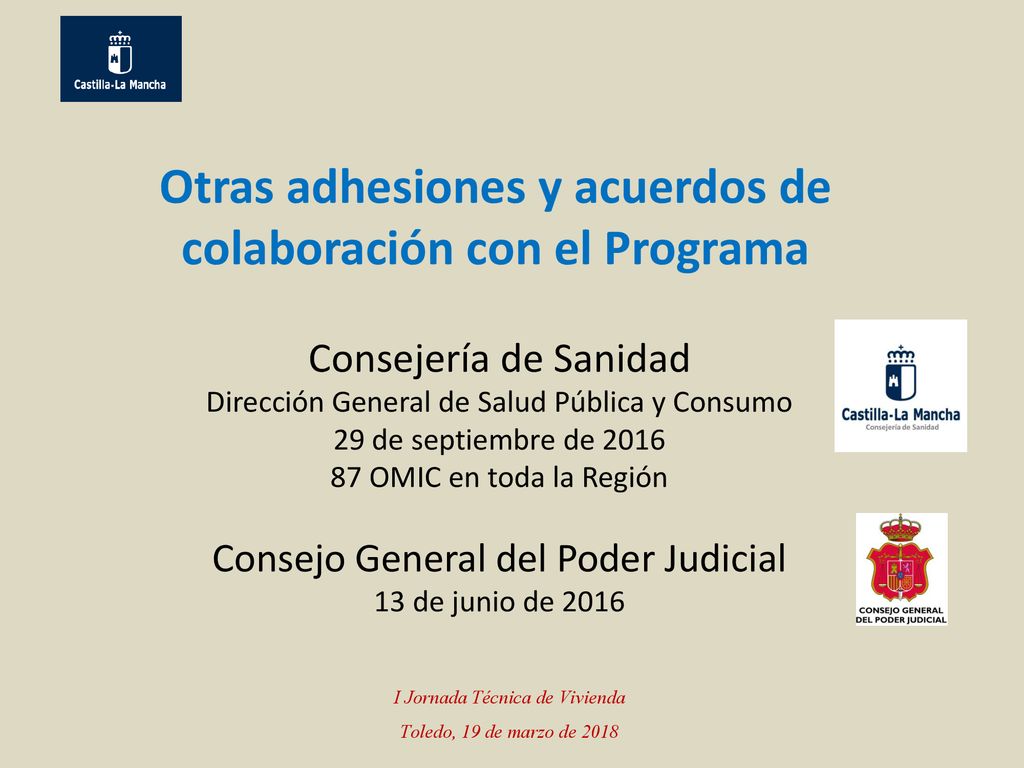 Otras adhesiones y acuerdos de colaboración con el Programa