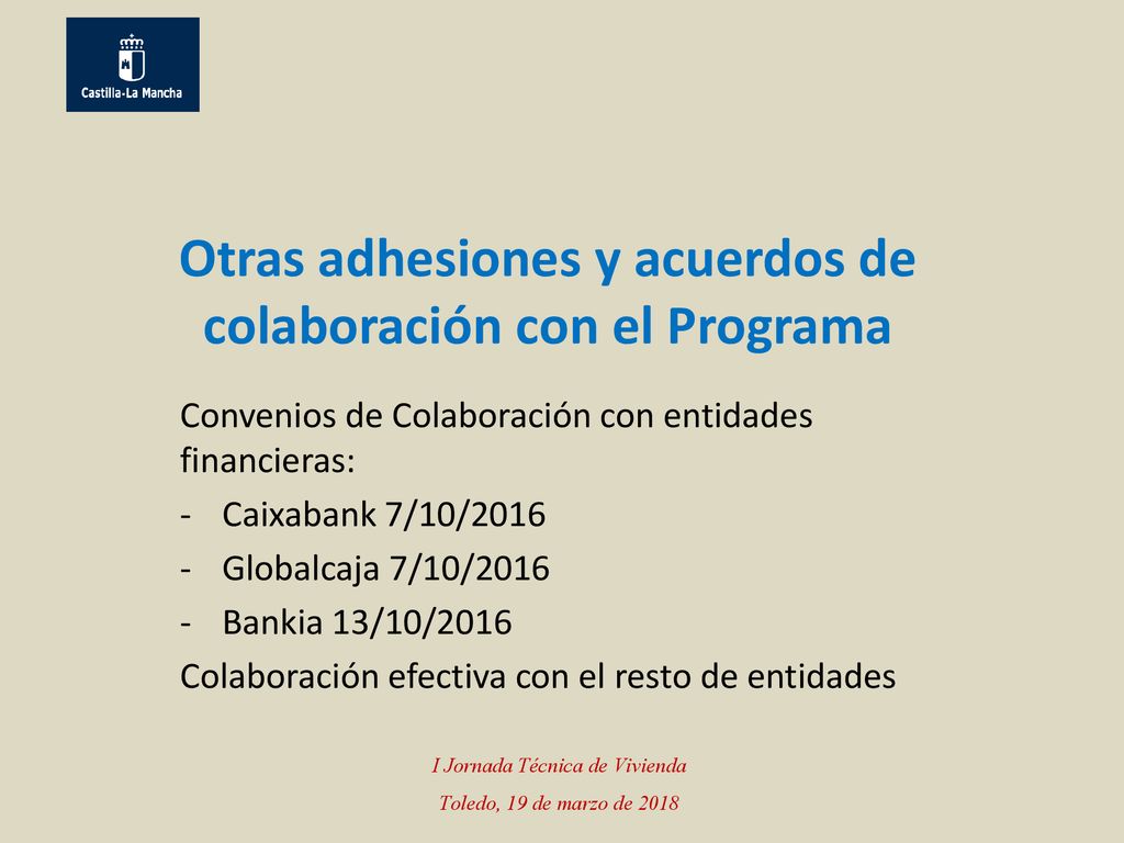 Otras adhesiones y acuerdos de colaboración con el Programa