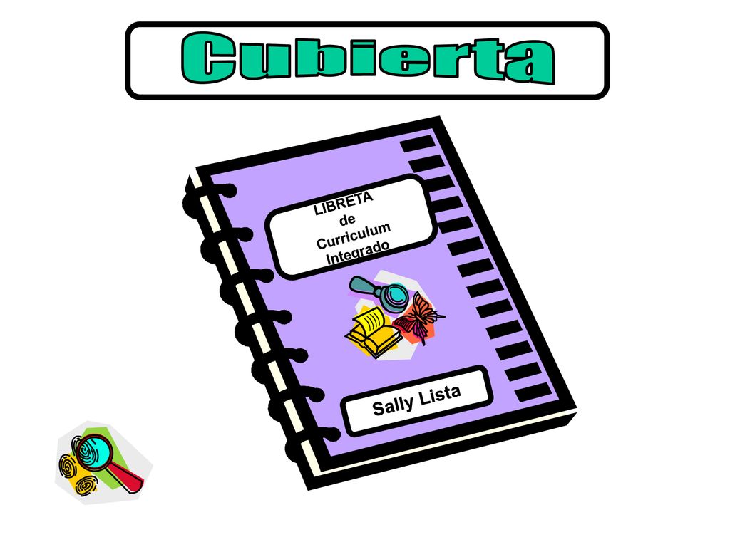 Cubierta Sally Lista LIBRETA de Curriculum Integrado