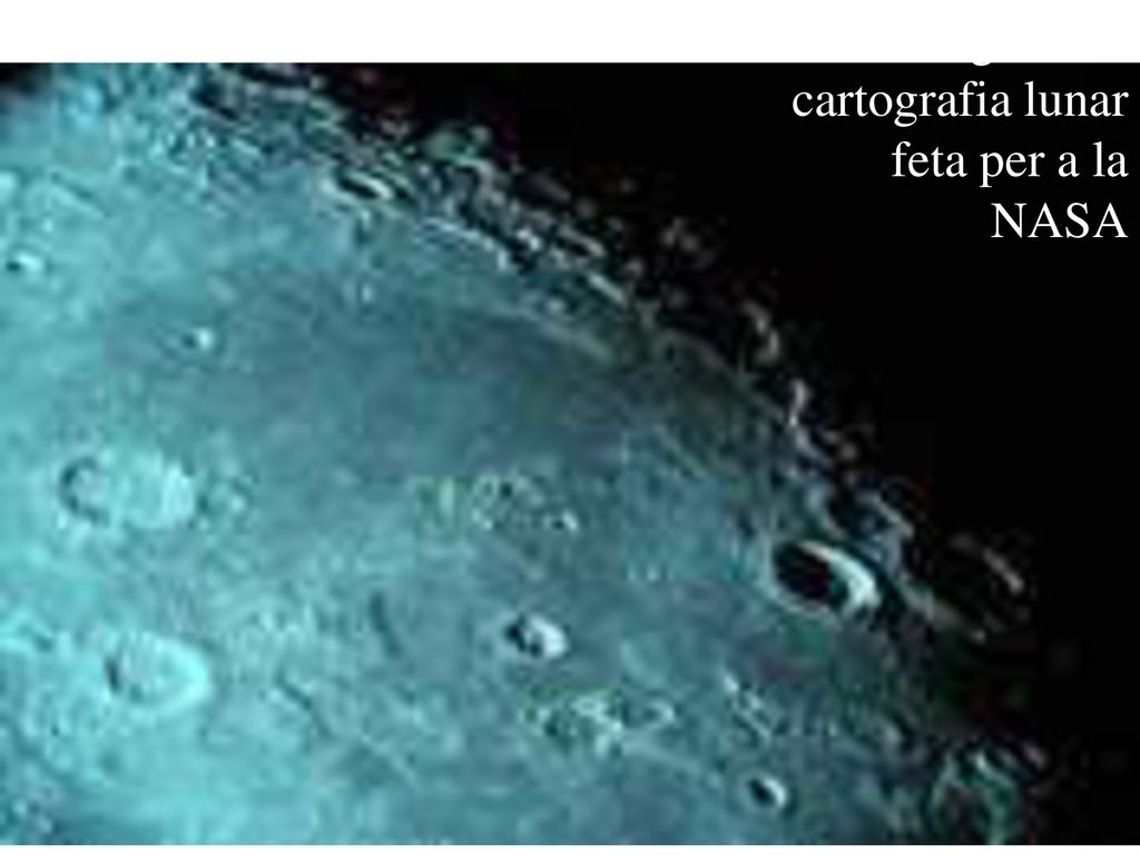 Una imatge de la cartografia lunar feta per a la NASA