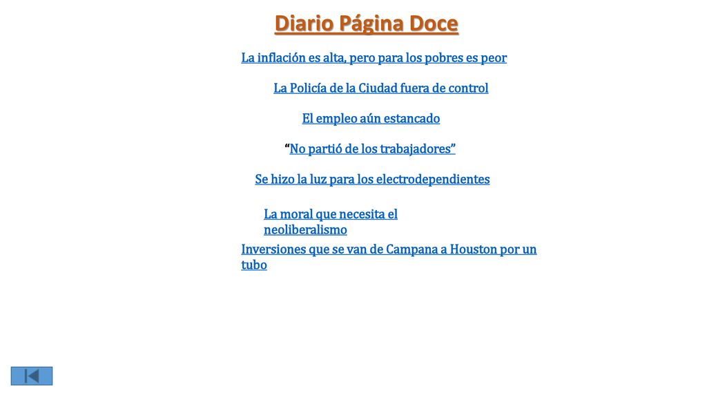 Diario Página Doce La inflación es alta, pero para los pobres es peor